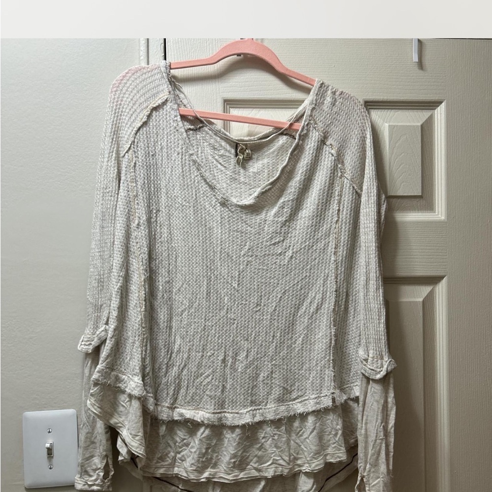 Women's Light Gray Top